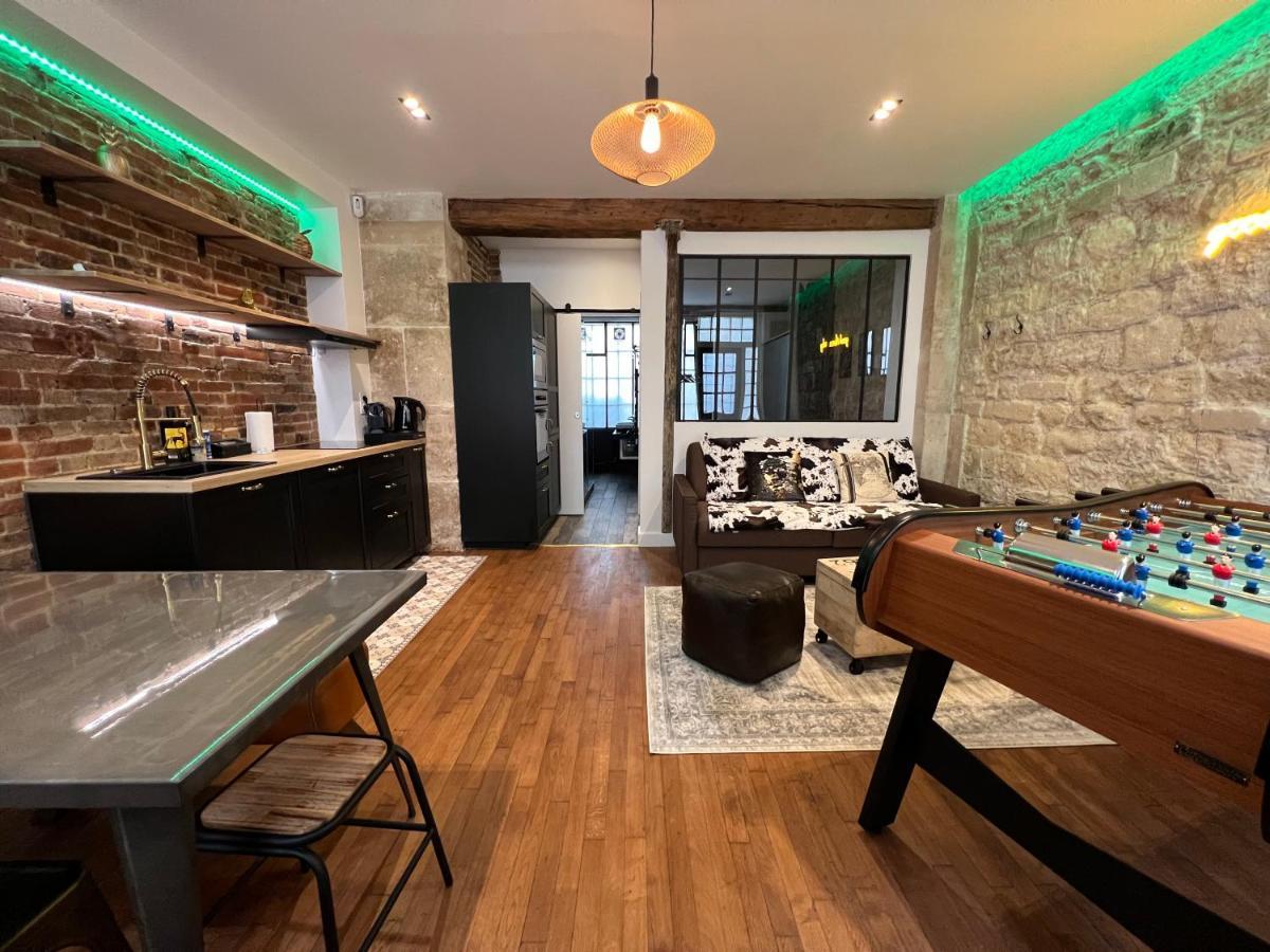 Good Vibes Luxurious Loft In Paris 11Th, With Ac & Table Football Exteriér fotografie