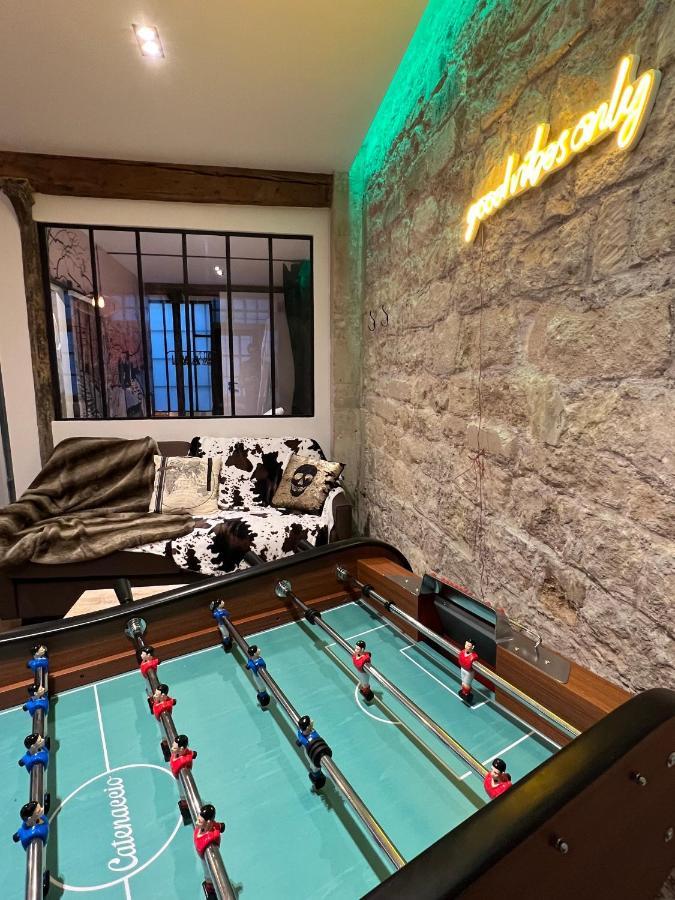 Good Vibes Luxurious Loft In Paris 11Th, With Ac & Table Football Exteriér fotografie
